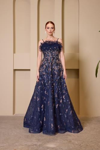 فستان موديل سهرة 8821