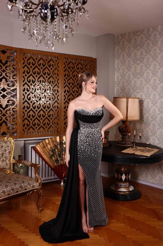 فستان سهرة موديل 01296