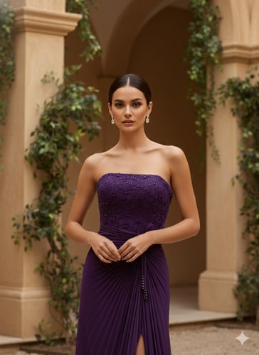 فستان سهرة موديل 927