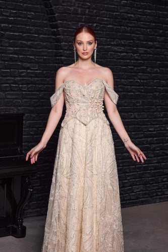 فستان سهرة موديل 8871