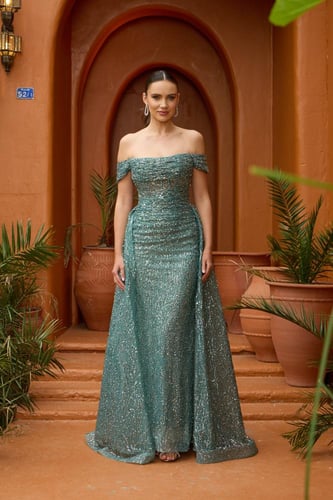 فستان سهرة موديل 01246