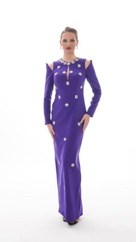 فستان سهرة موديل 252558