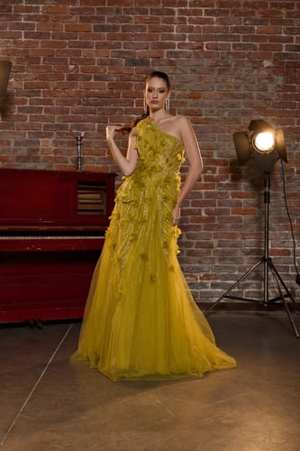 فستان سهرة موديل 8814