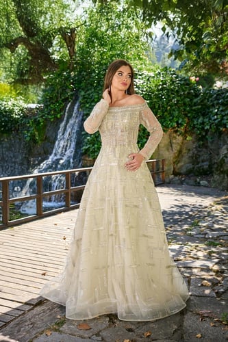 فستان سهرة موديل 903