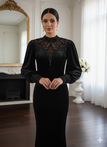 فستان سهرة موديل 01271