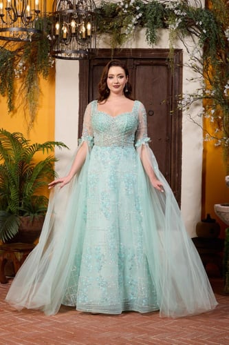 فستان سهرة موديل 8841