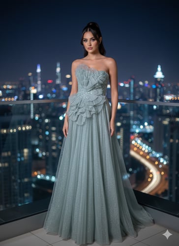 فستان سهرة موديل 52020