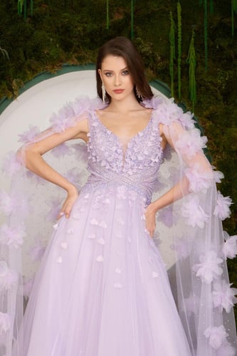 فستان سهرة موديل 8826