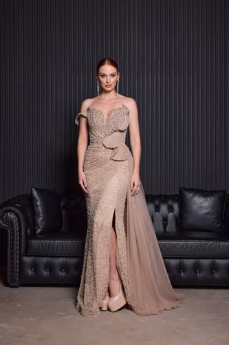 فستان سهرة موديل 8868