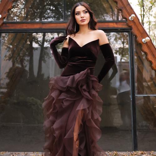 فستان سهرة موديل 10313