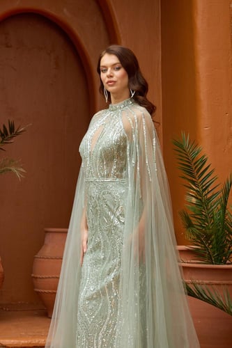 فستان سهرة موديل 42158