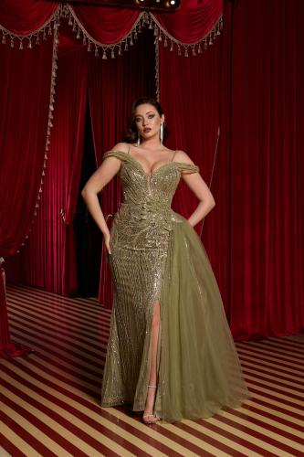 فستان سهرة موديل 8843