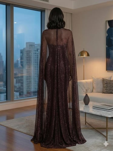 فستان سهرة موديل 10390