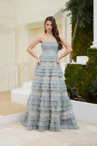 فستان سهرة موديل 46036