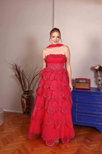 فستان سهرة مويل 56114