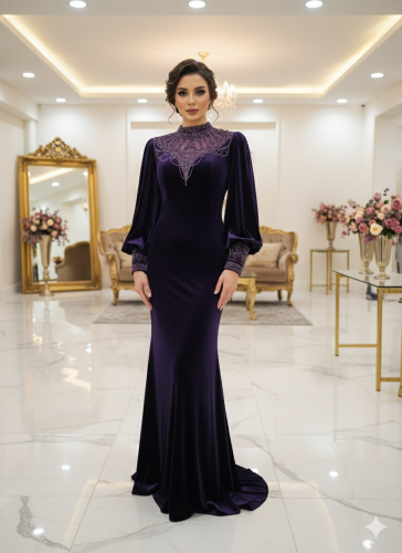 فستان سهرة موديل 01271