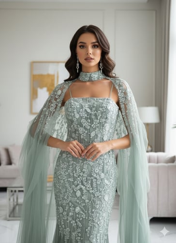 فستان سهرة موديل 23014