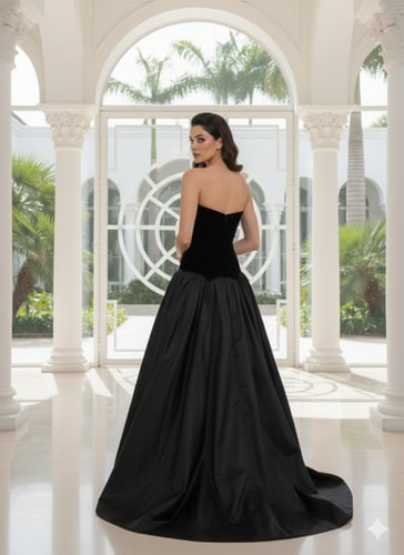 فستان سهرة موديل 252582