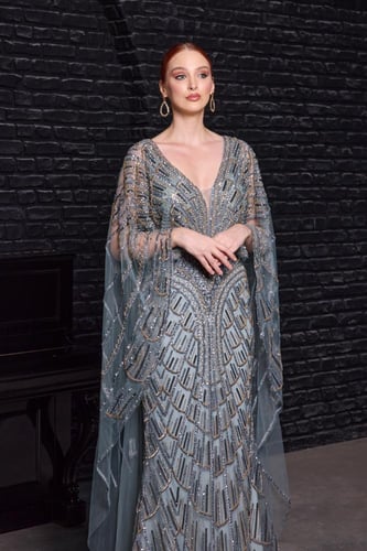 فستان سهرة موديل 914