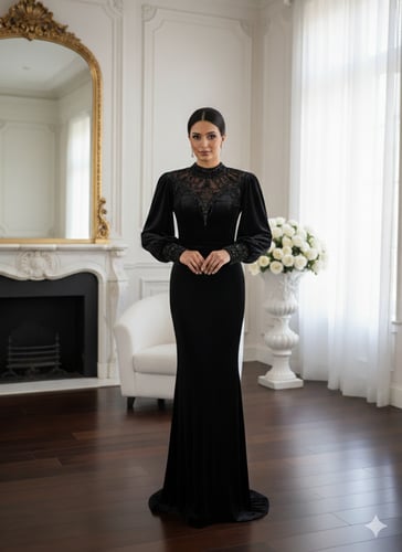 فستان سهرة موديل 01271