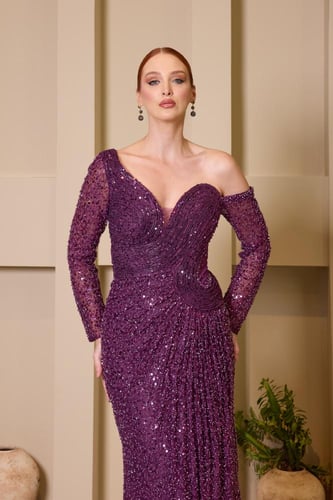 فستان سهرة موديل 8869