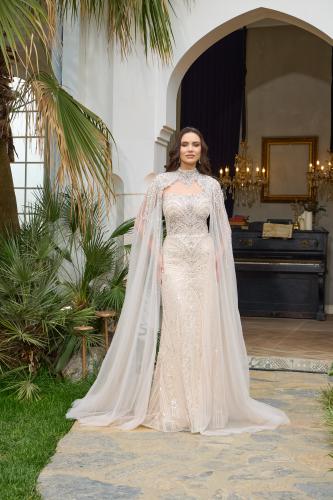 فستان سهرة موديل 01253