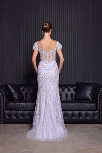 فستان سهرة موديل 01277