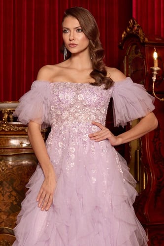 فستان سهرة موديل 20002