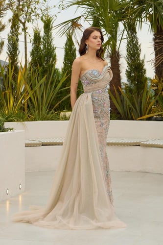 فستان سهرة موديل 01232