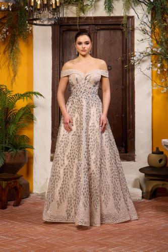 فستان سهرة موديل 40084