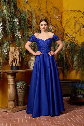 فستان سهرة موديل 24073