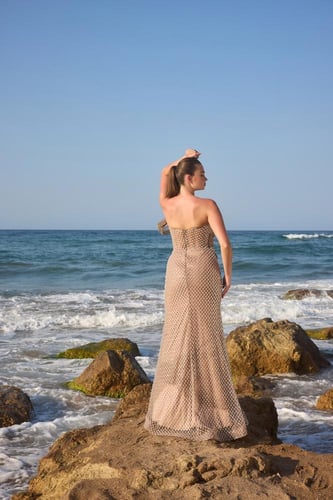 فستان سهرة موديل 01262