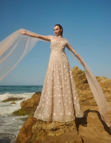 فستان سهرة موديل 907