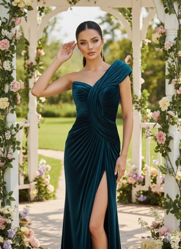 فستان سهرة موديل 972541