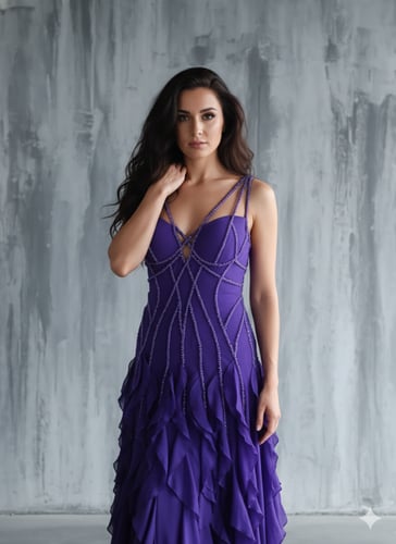 فستان سهرة موديل 20528