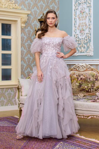 فستان سهرة موديل 20002