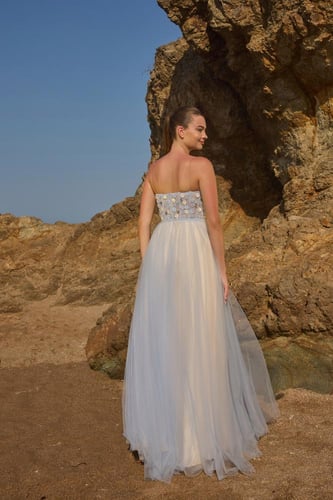 فستان سهرة موديل 0716