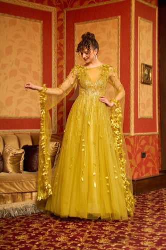 فستان سهرة موديل 882