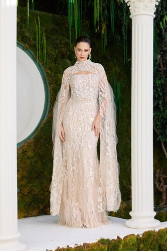 فستان سهرة موديل 22952