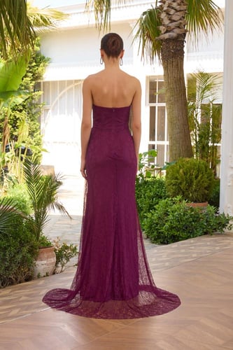 فستان سهرة موديل 10075