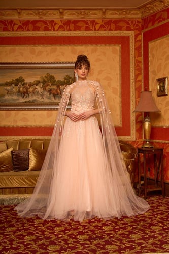 فستان سهرة موديل 879