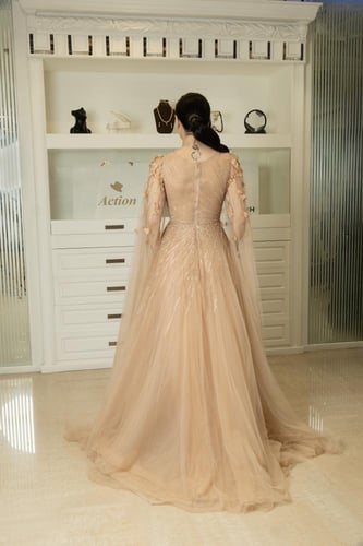 فستان سهرة موديل 891