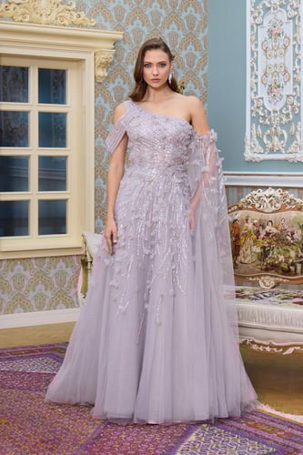 فستان سهرة موديل 8815