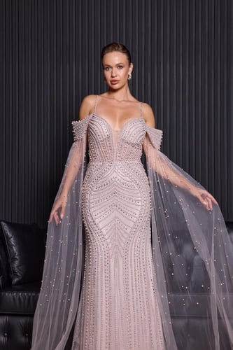 فستان سهرة موديل 0720