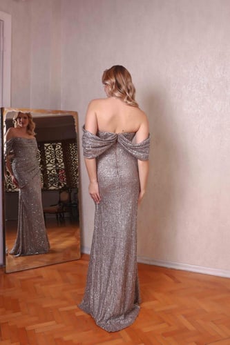 فستان سهرة موديل 01280