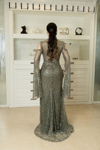 فستان سهرة موديل 01245