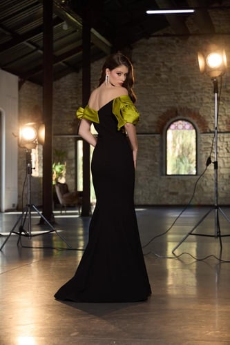 فستان سهرة موديل 4490