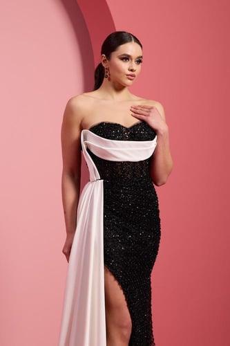 فستان سهرة موديل 198