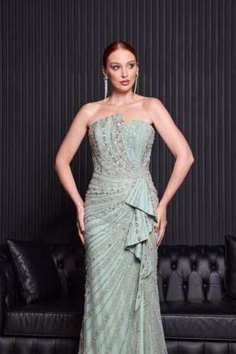 فستان سهرة موديل 01267