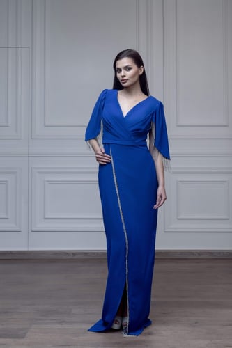 فستان سهرة موديل 4585